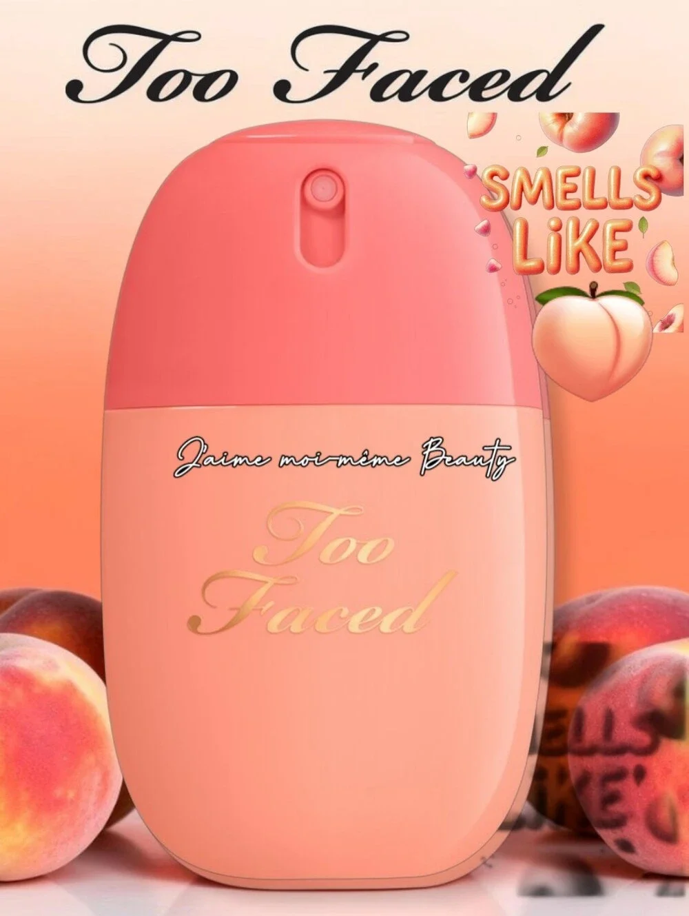 Too Faced Peach-Scented Makeup Setting Spray